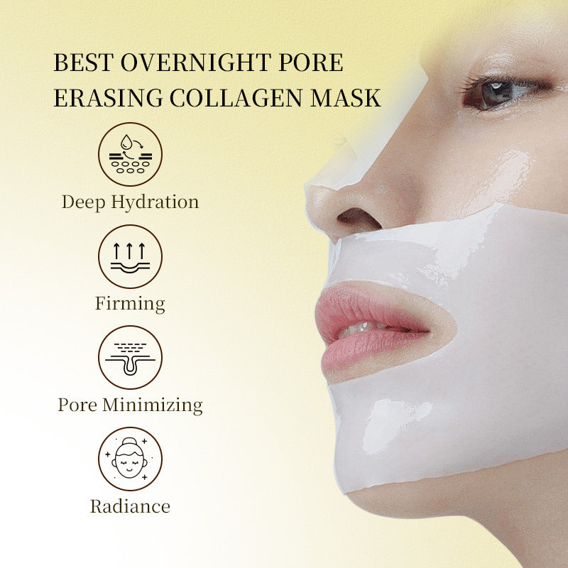 Collagen Ampoule Deep Facial Mask - 4 Pcs (Anti-Aging, Beautiful Skin, Repair)